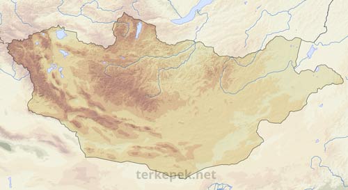 Mongólia felszíne